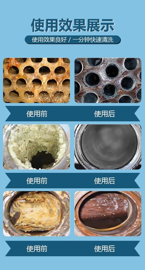 不锈钢锅炉除垢剂中央空调管道除垢除锈剂太阳能水垢水锈清洗剂品牌